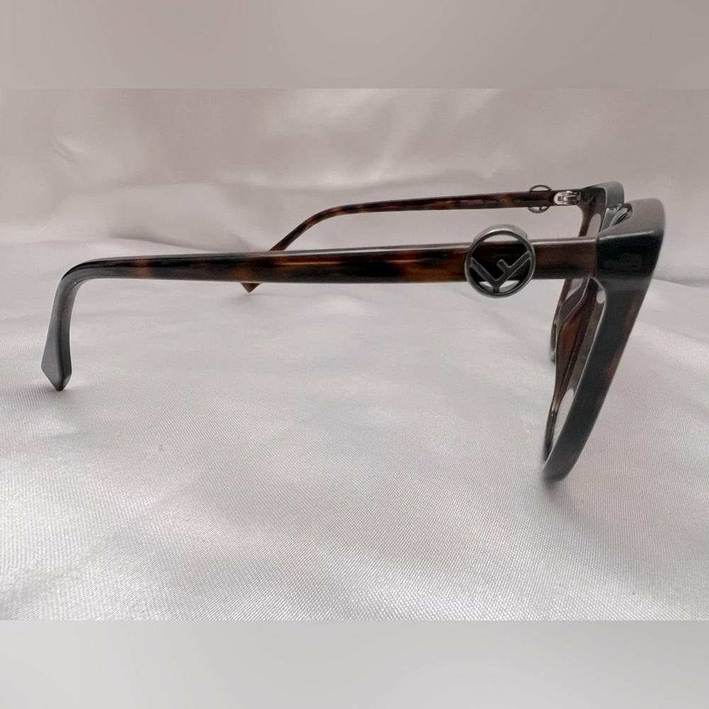 NEW Fendi FF0318/S Square Sunglasses in color Havana - Picture 9 of 11